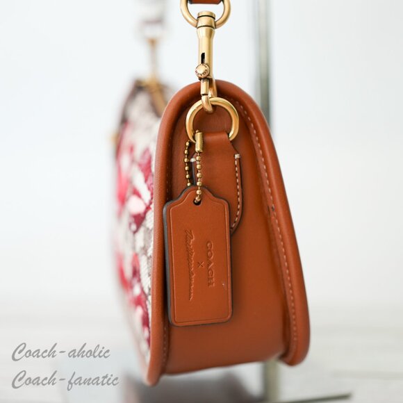 NWT CA121 Coach X Tom Wesselmann Swinger Bag In Signature Textile Jacquard - Picture 9 of 14